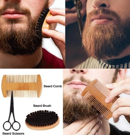 Milan Prime Liyalan Beard Growth Kit For Men Hair Enhancer Thicker Mustache Grooming